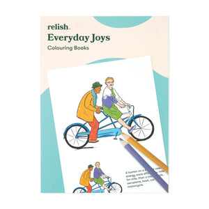 Everyday Joys colouring book