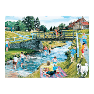 35 piece jigsaw puzzle - Spring Picnic