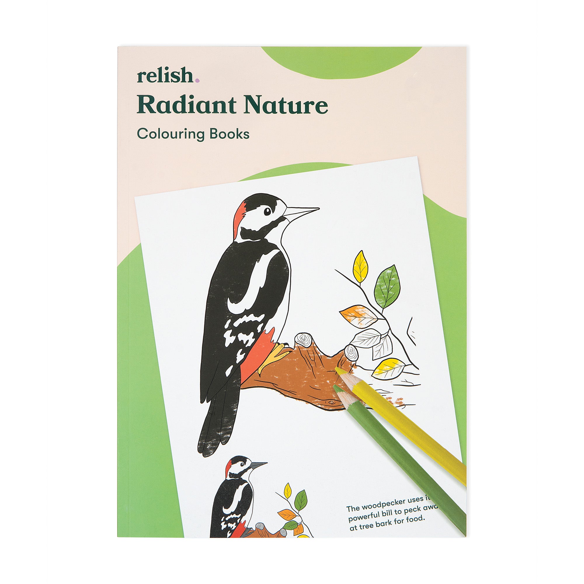 Radiant Nature colouring book
