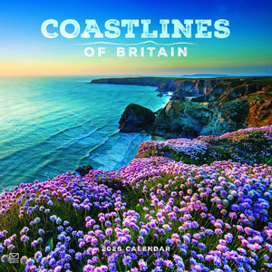 Coastlines of Britain wall calendar