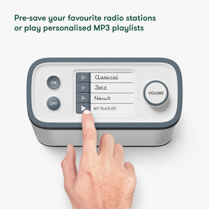 Relish radio and music player