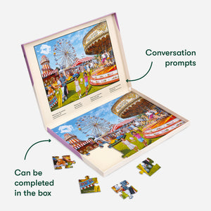 35 Piece Jigsaw Puzzle - The Fair's in Town - VAT Free