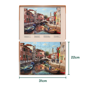 63 Piece Jigsaw Puzzle - Burano Island - VAT Free