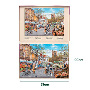 35 piece jigsaw puzzle - Autumn Market