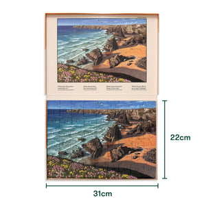 63 piece jigsaw puzzle - Wild Coast