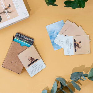 Yoga deck - 52 card pack of yoga poses