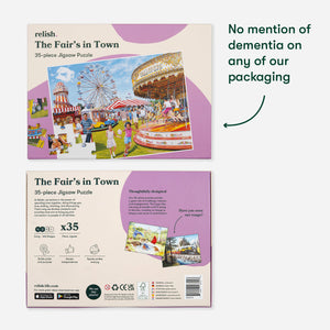35 Piece Jigsaw Puzzle - The Fair's in Town - VAT Free