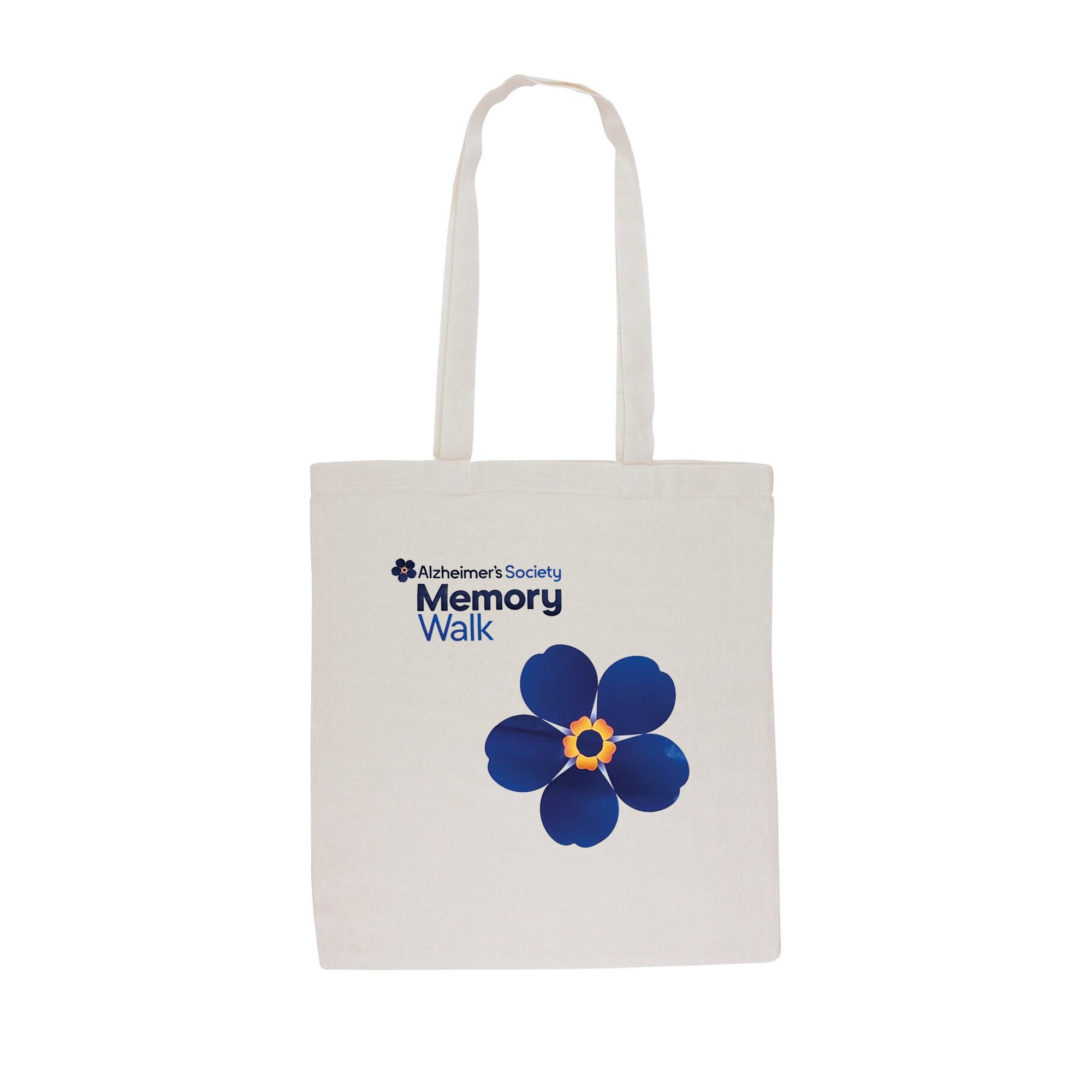 Memory Walk flower tote bag