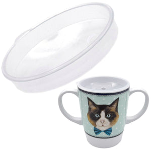 Rosa dignity mug lid - single