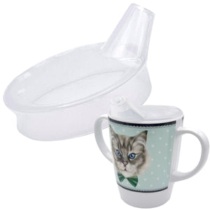 Rosa spouted mug lid - single