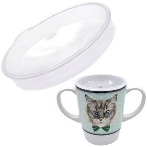 Rosa dignity mug lid - single