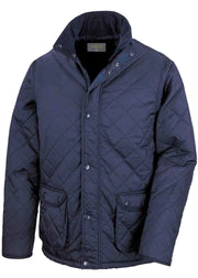 Daniel diamond quilted velcro coat