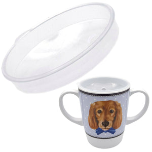 Rosa dignity mug lid - single