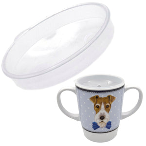 Rosa dignity mug lid - single