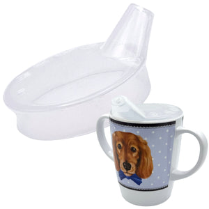 Rosa spouted mug lid - single