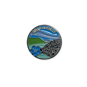 Trek pin badge - Giant's Causeway