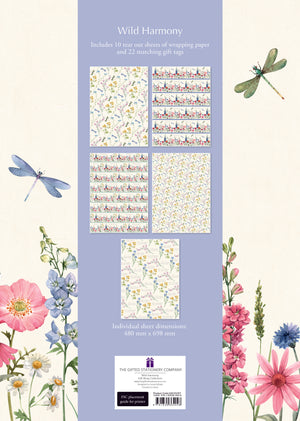 Wildflower gift wrap & tags