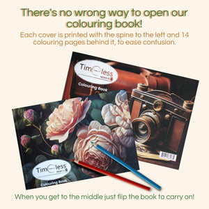 Timeless colouring book