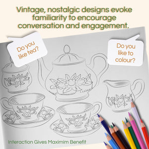 Timeless colouring book