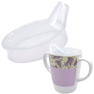 Rosa spouted mug lid - single