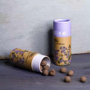 Forget-me-not seedball tube