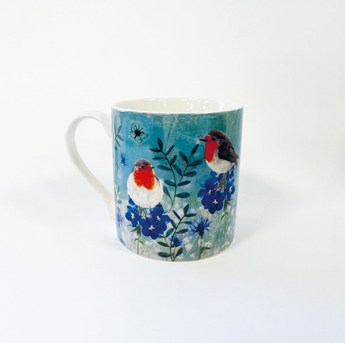 Enchanted robin mug