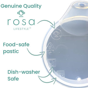 Rosa spouted mug lid - single