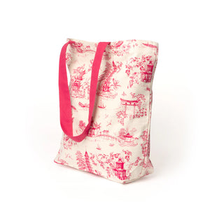 Japanese garden tote bag