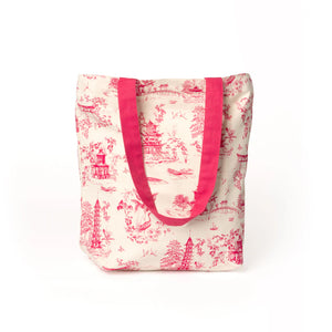 Japanese garden tote bag