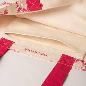 Japanese garden tote bag