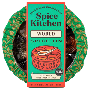 World spice tin