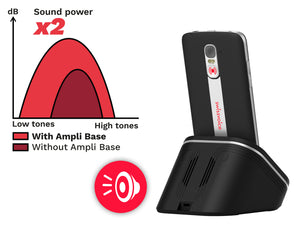 Swissvoice S510 mobile with ampli base