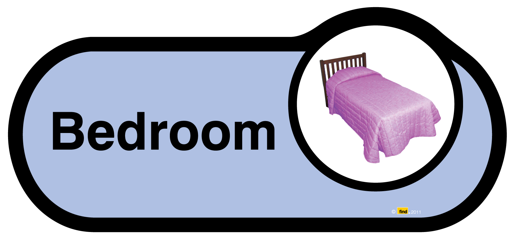 Bedroom Sign - VAT Free