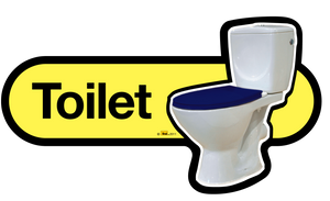 Toilet Sign - vat free