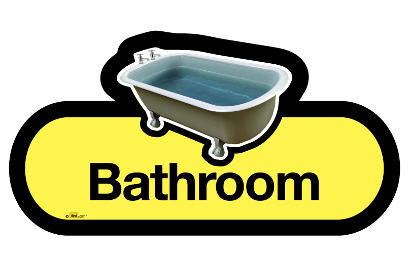 Bathroom Sign - VAT Free