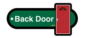 Back door key fob - VAT Free