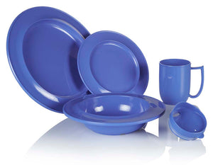 Blue side plate - VAT Free
