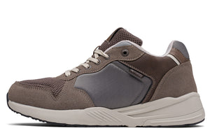 Excursion mid-top brown shoe - men