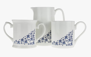 Forget-me-not 1 pint farmhouse jug