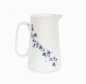 Forget-me-not 2 pint farmhouse jug
