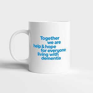Forget-me-not flower mug