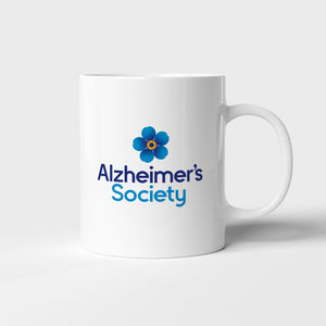 Forget-me-not flower mug