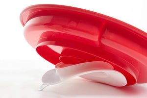 Scoop dish - red