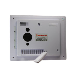 Rosebud reminder clock - white - VAT free