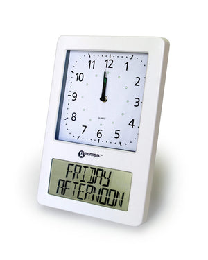 Analogue and digital clock - VAT free