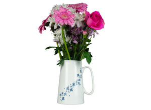 Forget-me-not 2 pint farmhouse jug