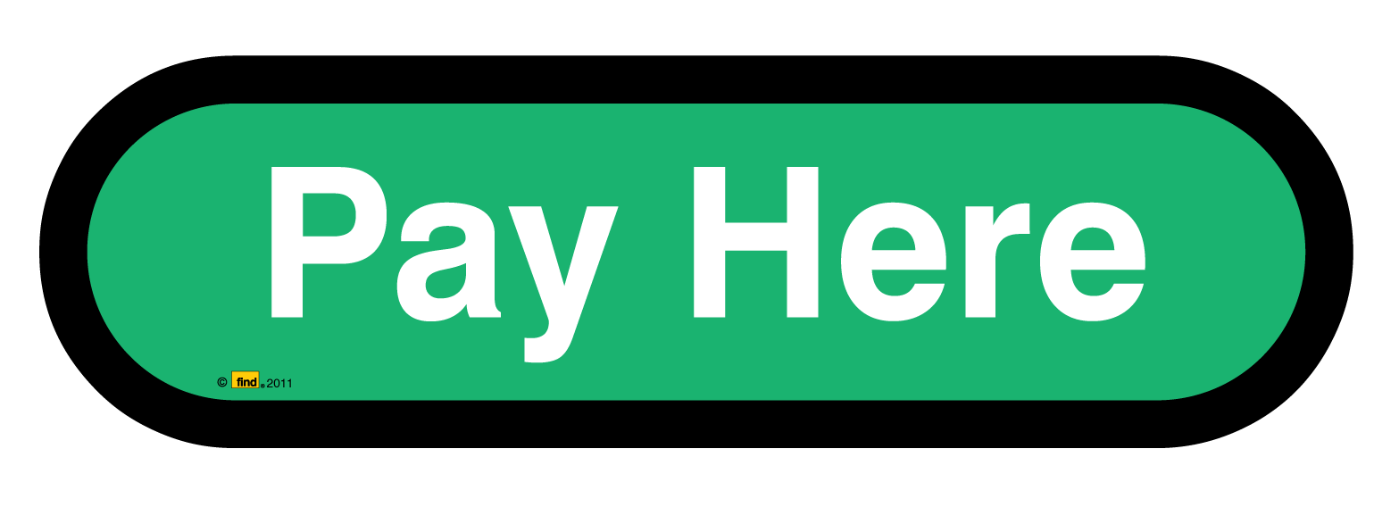 Big green pay here sign