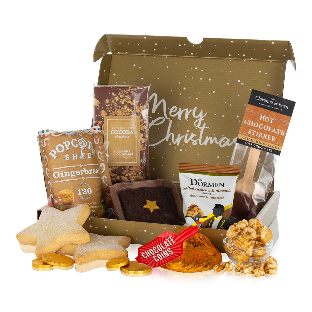 Yummy food treats such as letterbox hampers sold by Alzheimer's Society