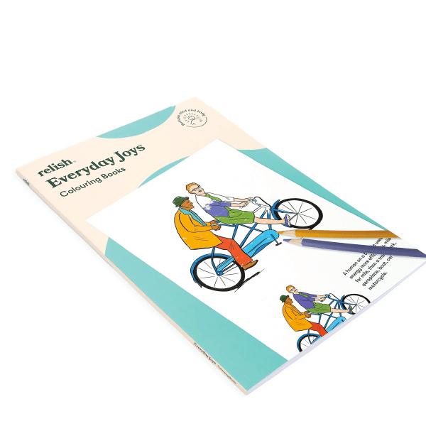 Everyday joys colouring book by Relish