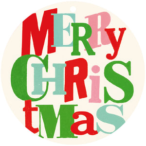 Merry Christmas gift tags - pack of 4